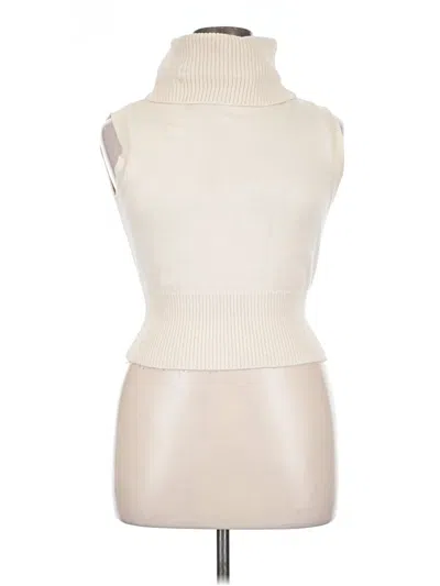 Pre-owned Zara Sweater Vest In White