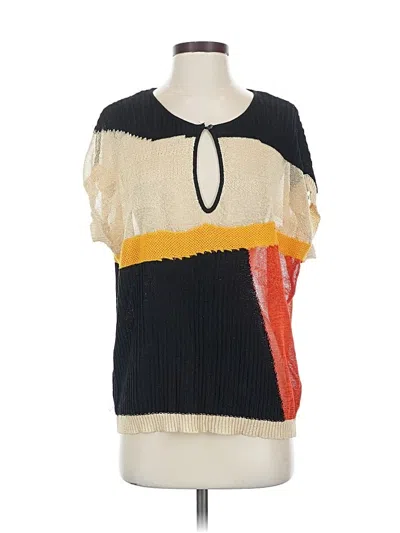 Pre-owned Zara Sweater Vest In Yellow