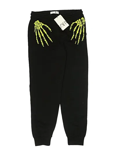 Pre-owned Zara Kids' Sweatpants In Black