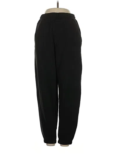 Pre-owned Zara Sweatpants In Black