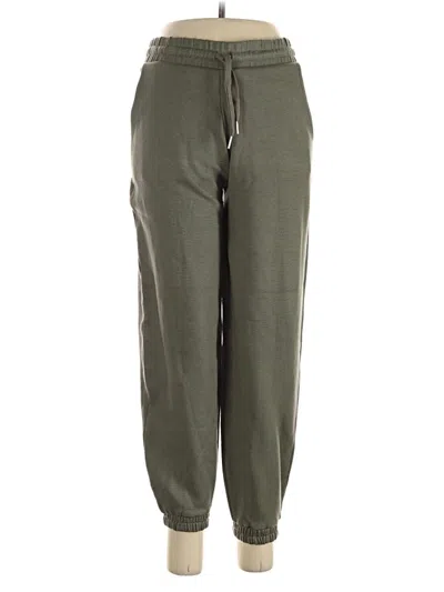 Pre-owned Zara Sweatpants In Green