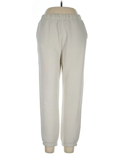 Pre-owned Zara Sweatpants In Ivory