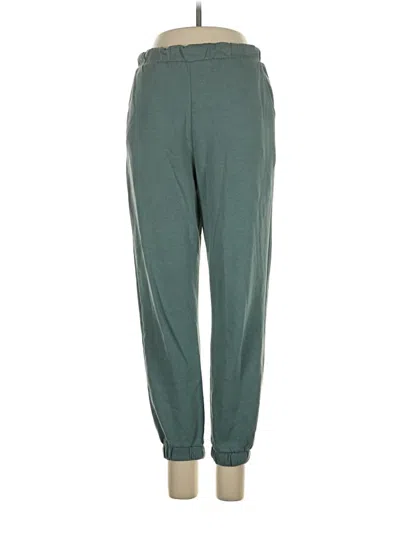 Pre-owned Zara Sweatpants In Teal
