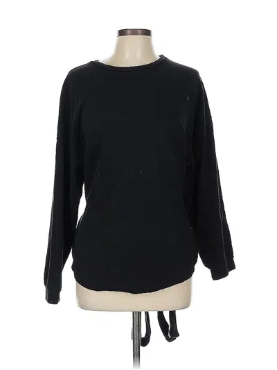 Pre-owned Zara Sweatshirt In Black