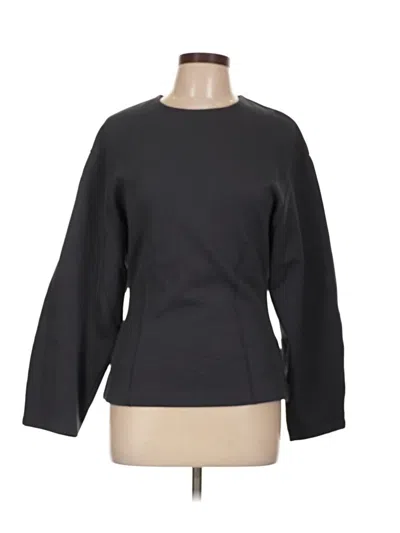 Pre-owned Zara Sweatshirt In Black
