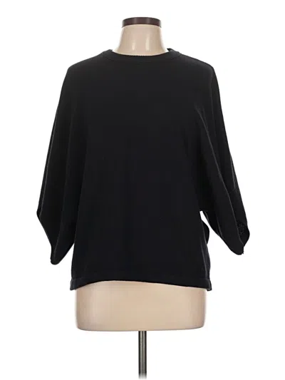 Pre-owned Zara Sweatshirt In Black