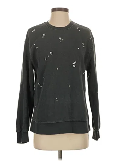 Pre-owned Zara Sweatshirt In Black