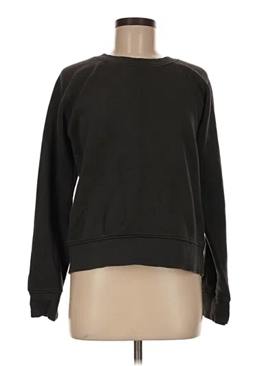 Pre-owned Zara Sweatshirt In Black