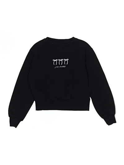 Pre-owned Zara Kids' Sweatshirt In Black