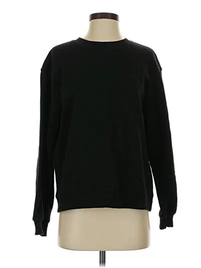 Pre-owned Zara Sweatshirt In Black