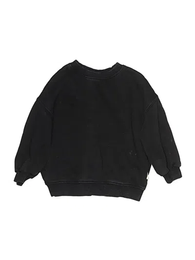 Pre-owned Zara Kids' Sweatshirt In Black