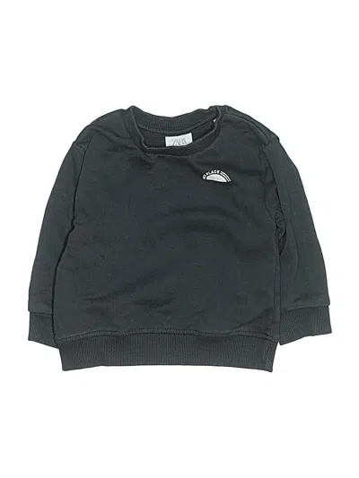 Pre-owned Zara Babies' Sweatshirt In Black