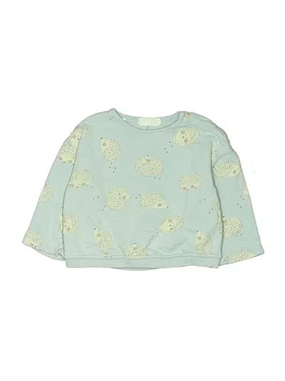 Pre-owned Zara Babies' Sweatshirt In Blue