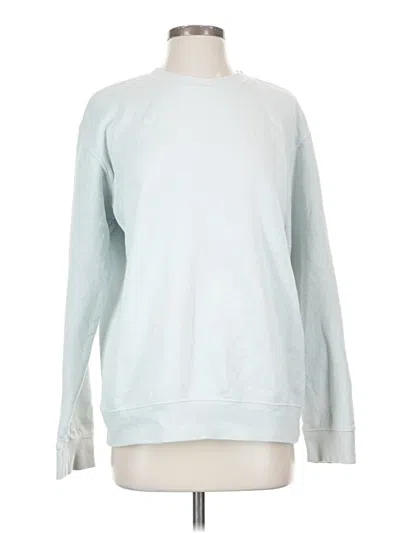 Pre-owned Zara Sweatshirt In Blue