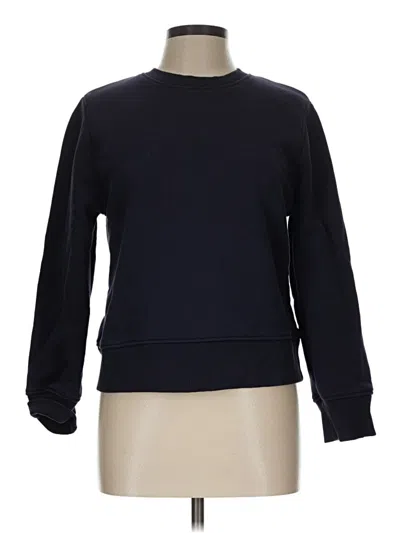 Pre-owned Zara Sweatshirt In Blue