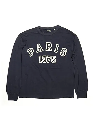 Pre-owned Zara Kids' Sweatshirt In Blue