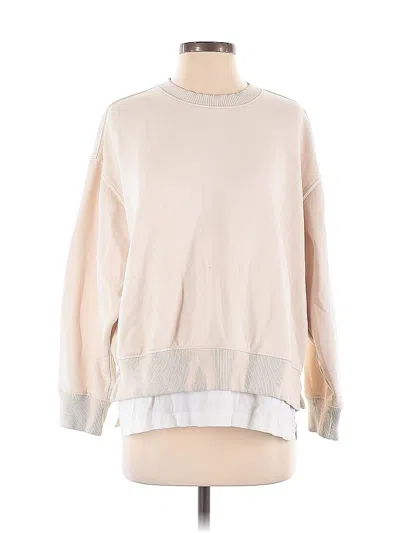 Pre-owned Zara Sweatshirt In Brown