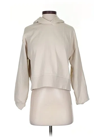 Pre-owned Zara Sweatshirt In Brown