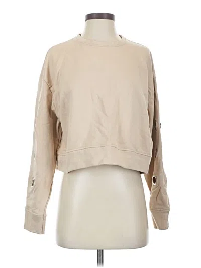 Pre-owned Zara Sweatshirt In Brown