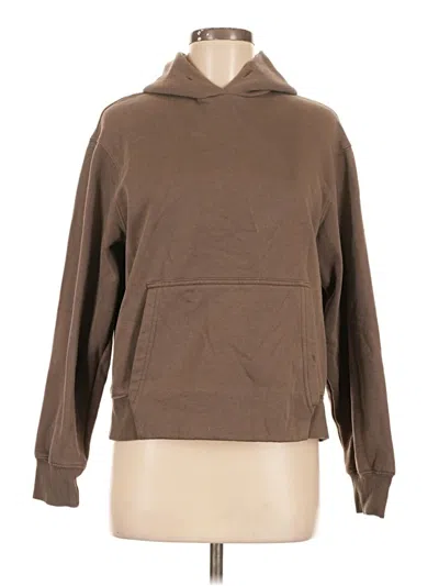 Pre-owned Zara Sweatshirt In Brown