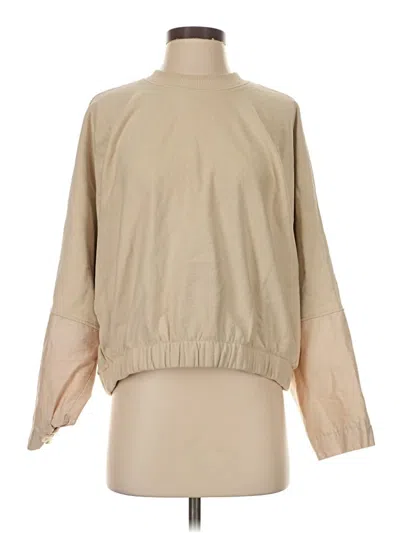Pre-owned Zara Sweatshirt In Brown