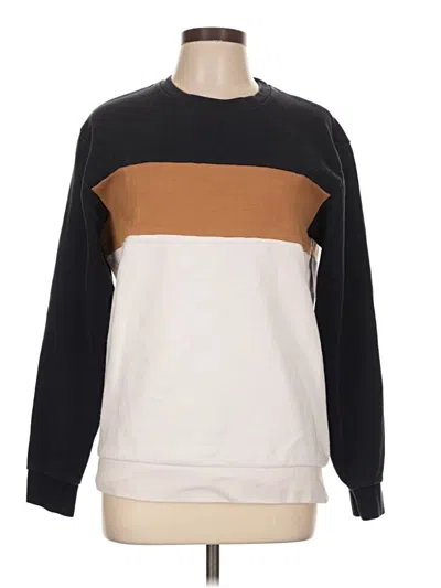 Pre-owned Zara Sweatshirt In Brown