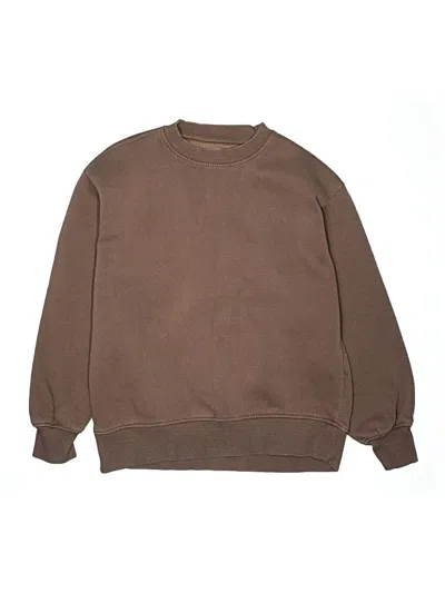 Pre-owned Zara Kids' Sweatshirt In Brown