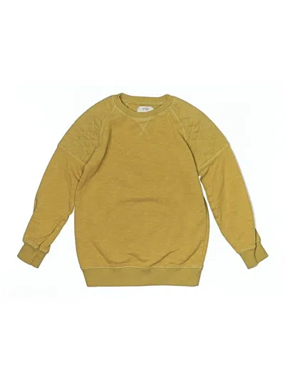Pre-owned Zara Kids' Sweatshirt In Gold