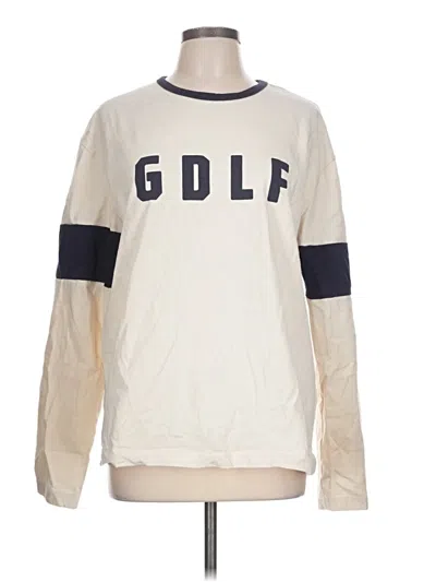 Pre-owned Zara Sweatshirt In Gold