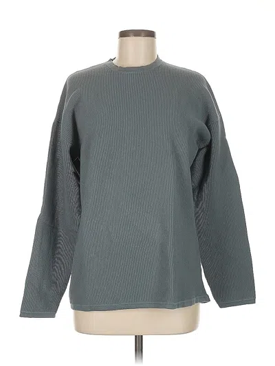 Pre-owned Zara Sweatshirt In Gray