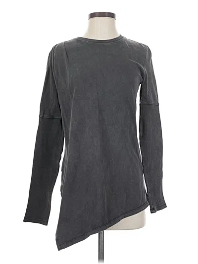 Pre-owned Zara Sweatshirt In Gray