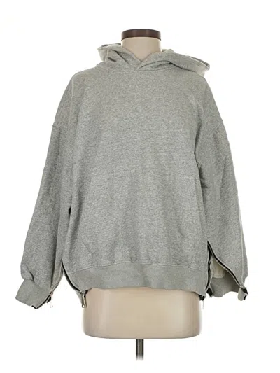 Pre-owned Zara Sweatshirt In Gray