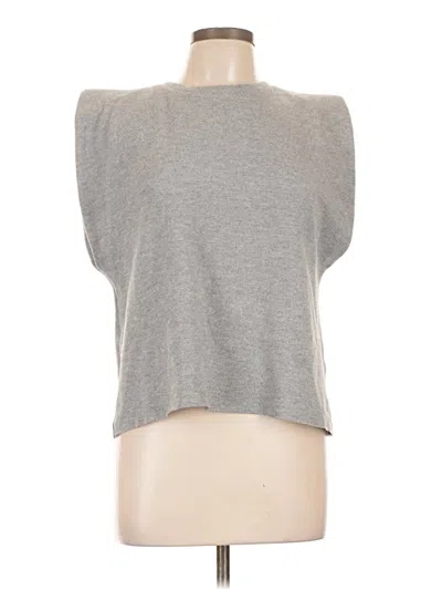 Pre-owned Zara Sweatshirt In Gray