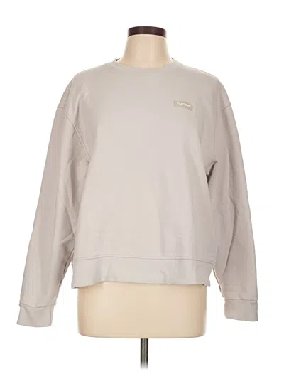 Pre-owned Zara Sweatshirt In Gray