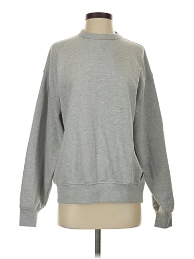 Pre-owned Zara Sweatshirt In Gray