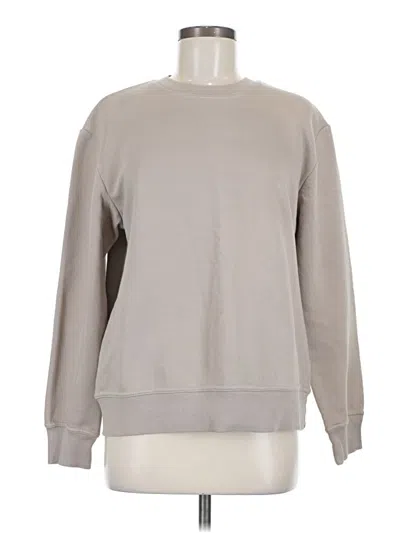 Pre-owned Zara Sweatshirt In Gray