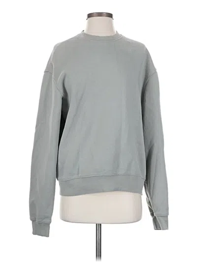 Pre-owned Zara Sweatshirt In Gray