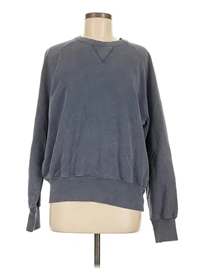 Pre-owned Zara Sweatshirt In Gray
