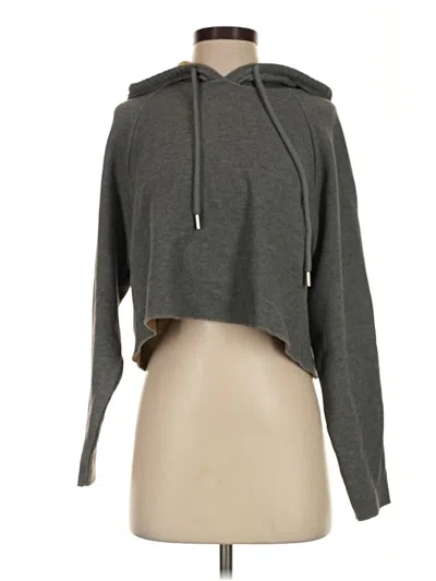Pre-owned Zara Sweatshirt In Gray