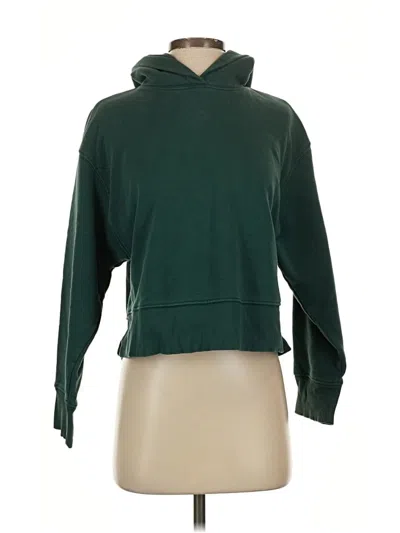 Pre-owned Zara Sweatshirt In Green