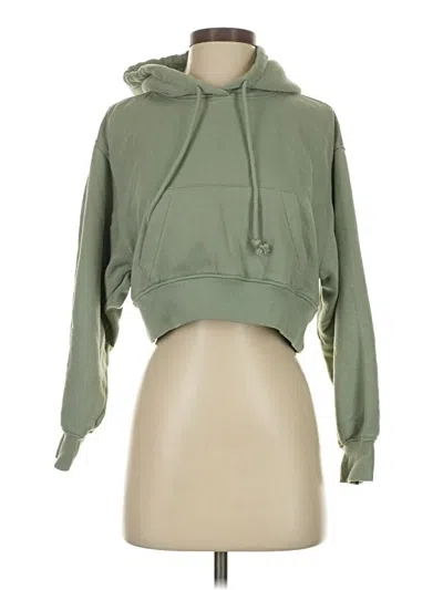 Pre-owned Zara Sweatshirt In Green