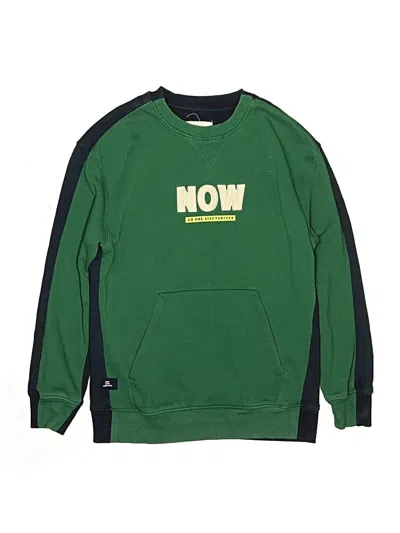 Pre-owned Zara Kids' Sweatshirt In Green