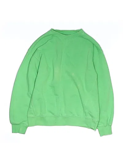Pre-owned Zara Kids' Sweatshirt In Green