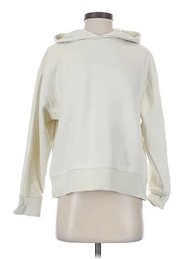 Pre-owned Zara Sweatshirt In Ivory