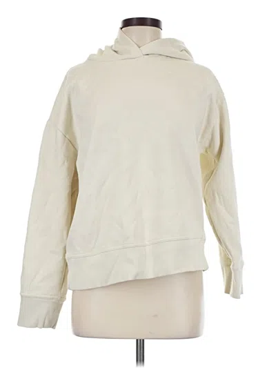 Pre-owned Zara Sweatshirt In Ivory