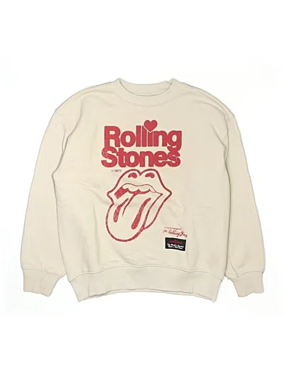 Pre-owned Zara Kids' Sweatshirt In Ivory