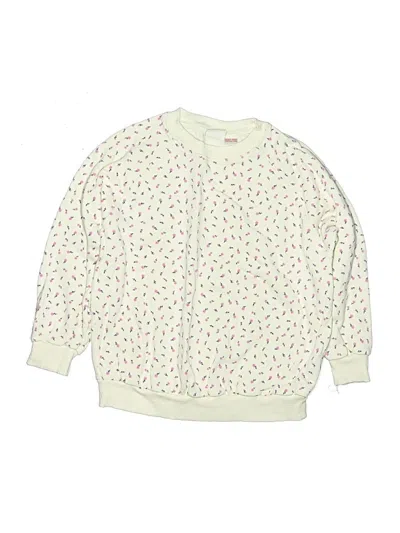 Pre-owned Zara Kids' Sweatshirt In Ivory