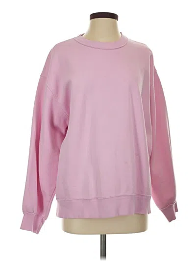 Pre-owned Zara Sweatshirt In Pink