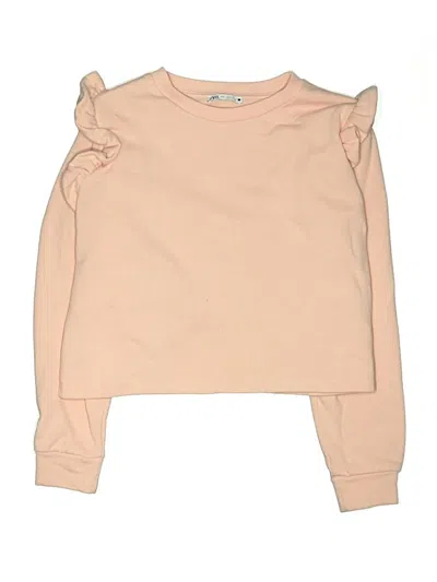 Pre-owned Zara Sweatshirt In Pink