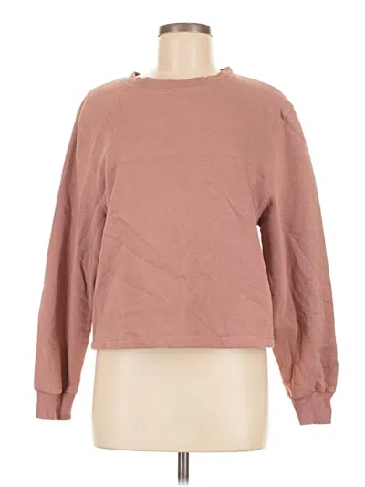 Pre-owned Zara Sweatshirt In Pink